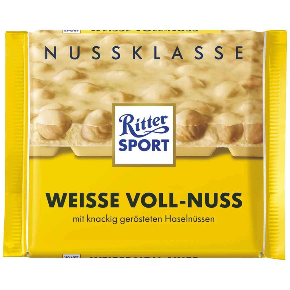 Ritter Sport Nussklasse Weisse Voll-Nuss 10 x 100 g