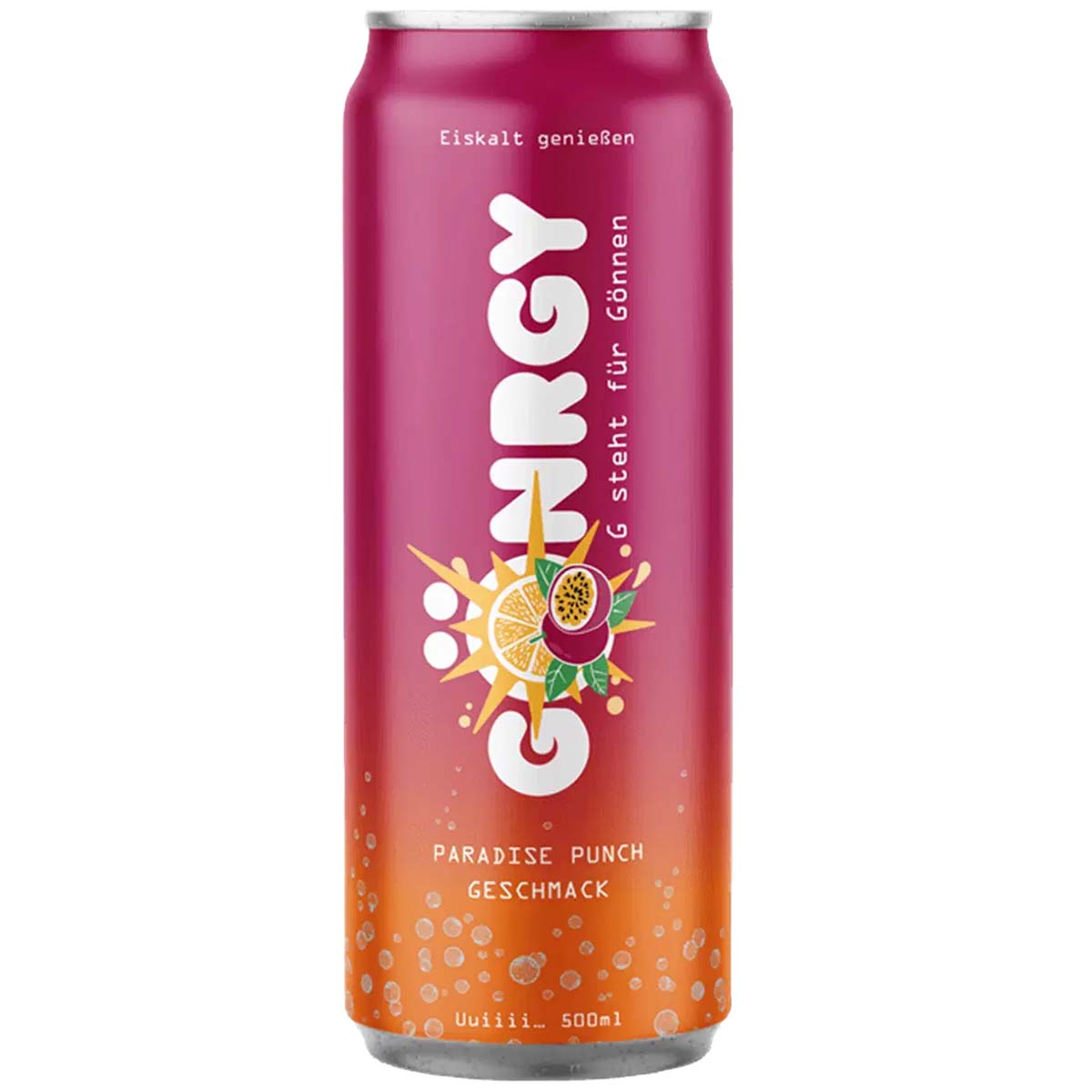 Gönrgy Paradise Punch ohne Zucker 24 x 500 ml