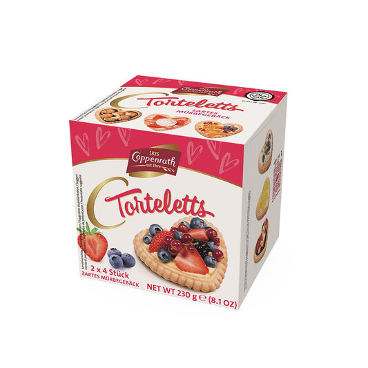 Coppenrath Torteletts zartes Mürbe-Gebäck Herz 230 g
