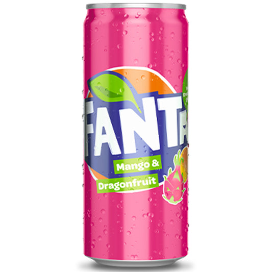 Fanta Mango & Dragonfruit 24 x 330 ml
