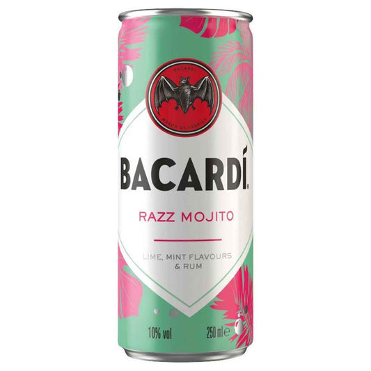 Bacardi Razz Mojito 10 % 12 x 250 ml