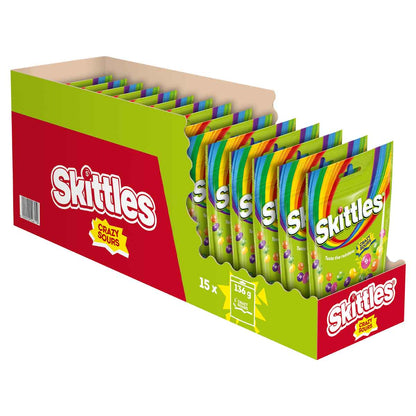 Skittles Crazy Sours 15 x 136 g