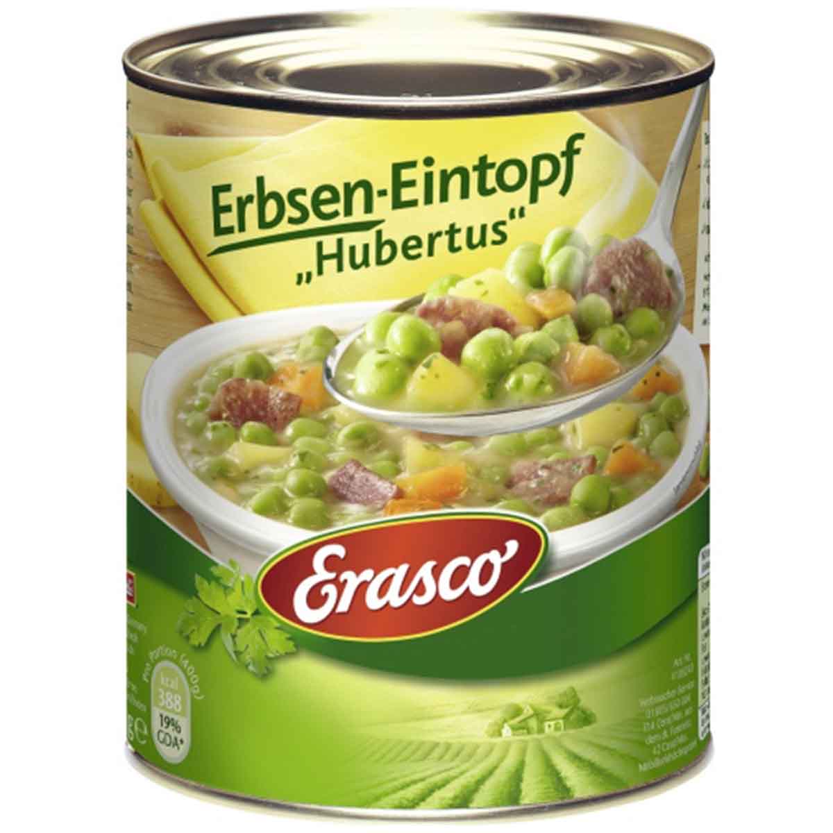 Erasco Erbseneintopf Hubertus 6 x 800 g
