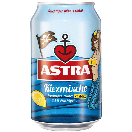 Astra Kiezmische 2,5% *DPG* fruchtiges trübes Radler 5,5% Frucht 24x 330 ml