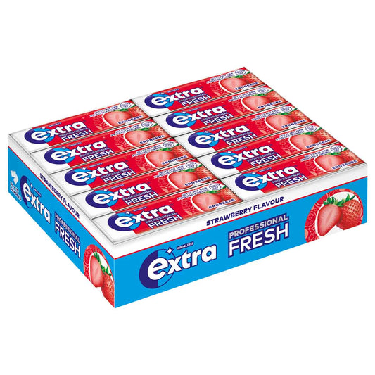 Wrigley's extra Professional Fresh Erdbeere (10 ER) 30 x 14 g