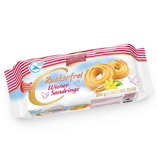 Coppenrath zuckerfrei Wiener Sandringe 200 g