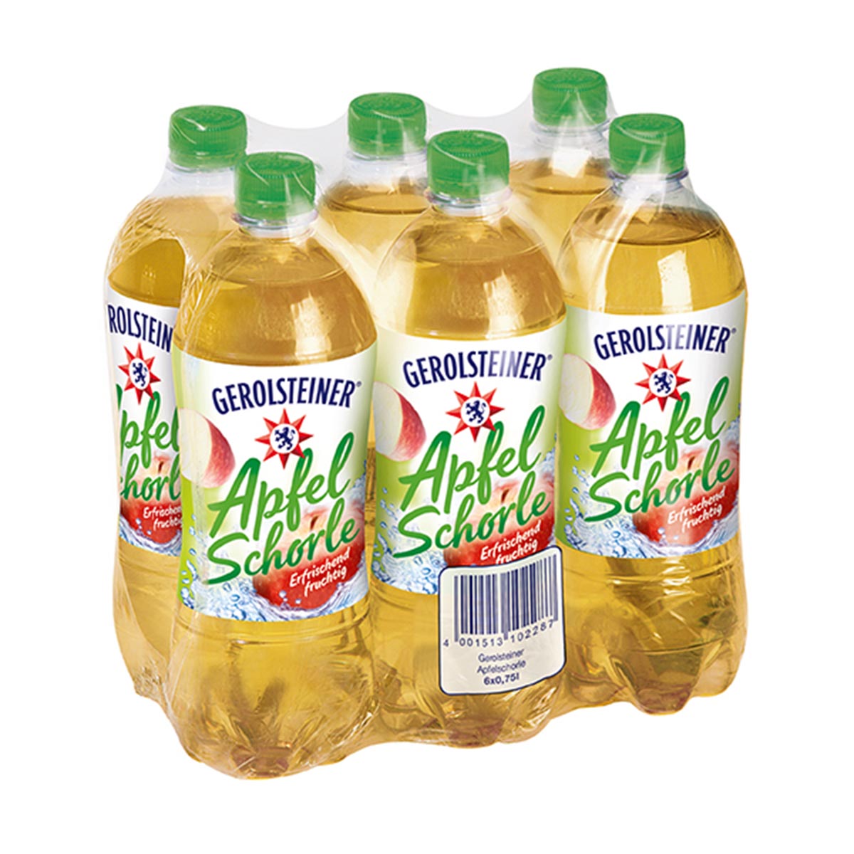 Gerolsteiner Apfelschorle 6 x 750 ml