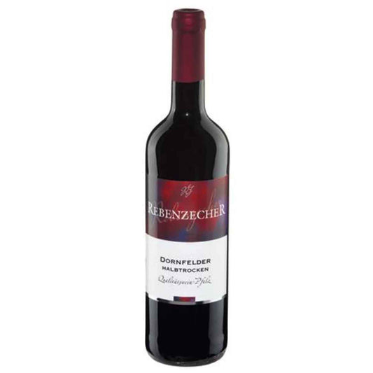 Rebenzecher Pfalz Dornfelder rot halbtrocken 6 x 750 ml