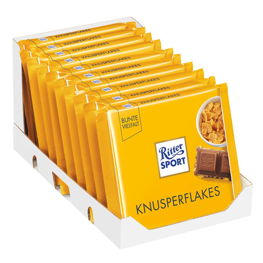 Ritter Sport Vielfalt Knusperflakes 10 x 100 g