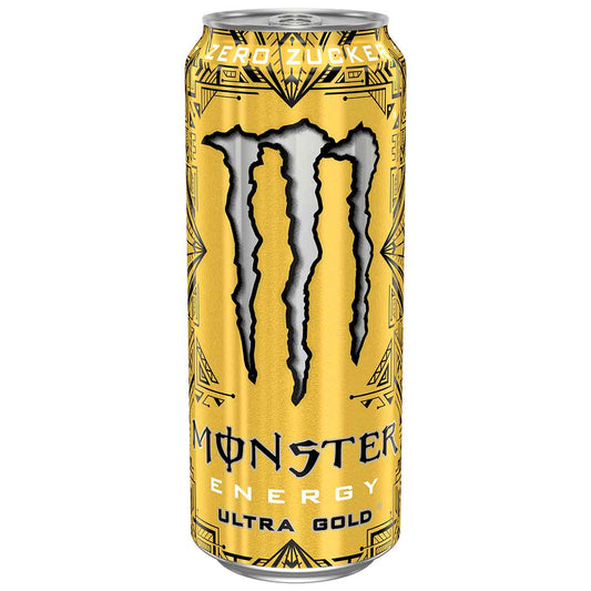 Monster Energy Ultra Gold zero Zucker 12 x 500 ml