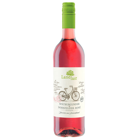 Landlust Bio Vegan Spätburgunder rosé feinherb 6 x 750 ml
