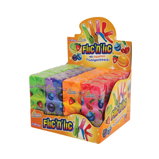 Flic'n'lic Candy Lutscher 24 x 14 g