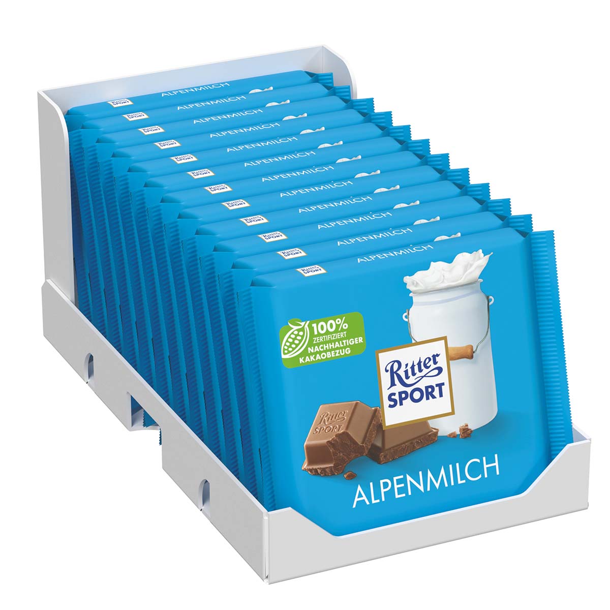 Ritter Sport Vielfalt Alpenmilch 30% Kakao 100 g