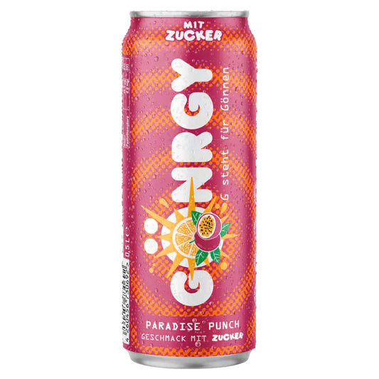 Gönrgy Paradise Punch mit Zucker 24 x 500 ml