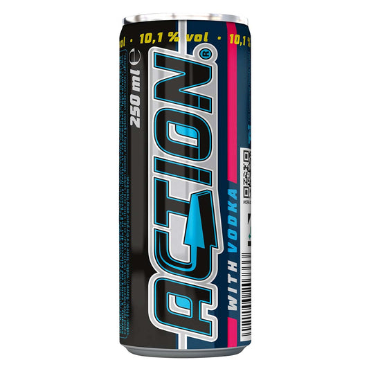 Action Energy Vodka 10,1% 24 x 250 ml
