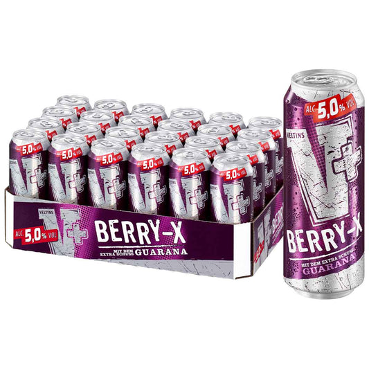 Veltins V+ Berry-X 5 % 24 x 500 ml