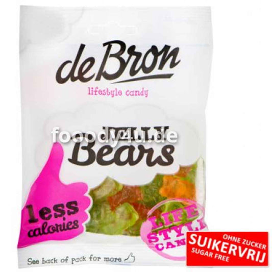 De Bron Jelly Bears zuckerfrei 90 g