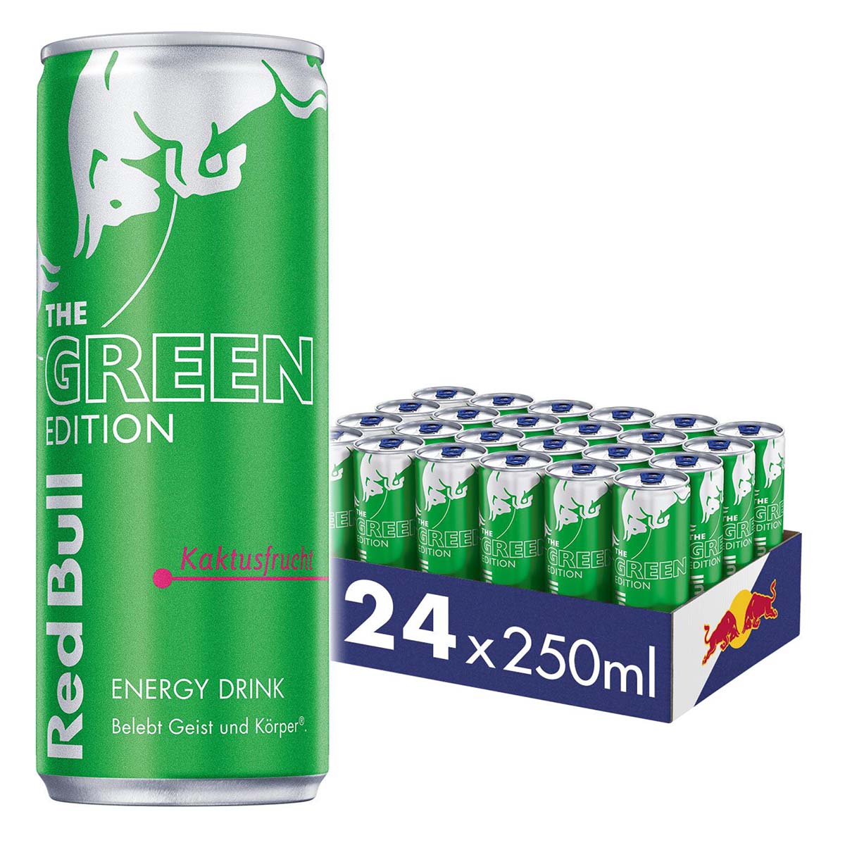 Red Bull Green Edition Kaktusfrucht 24 x 250 ml