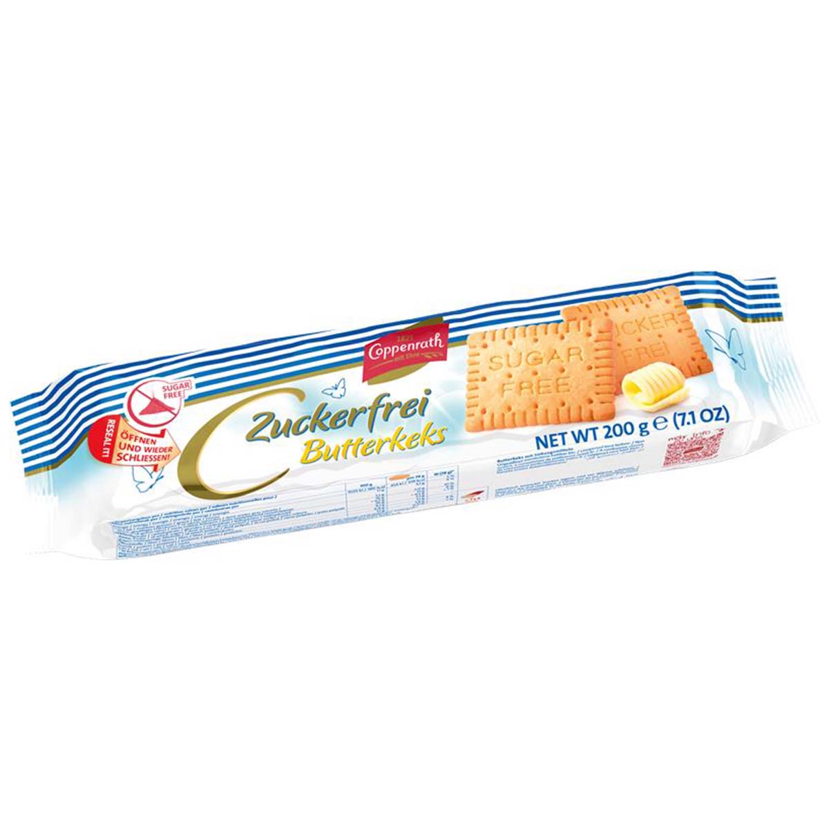 Coppenrath zuckerfrei Butterkeks 200 g