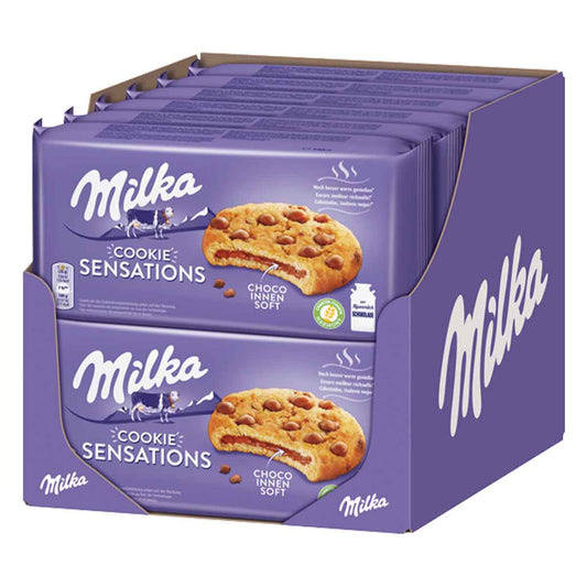 Milka Cookie Sensations innen schokoladig 12 x 156 g