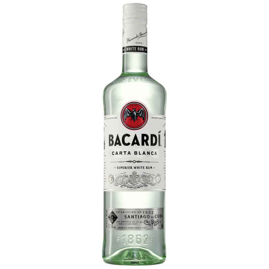 Bacardi Carta Blanca 37,5% 6 x 700 ml