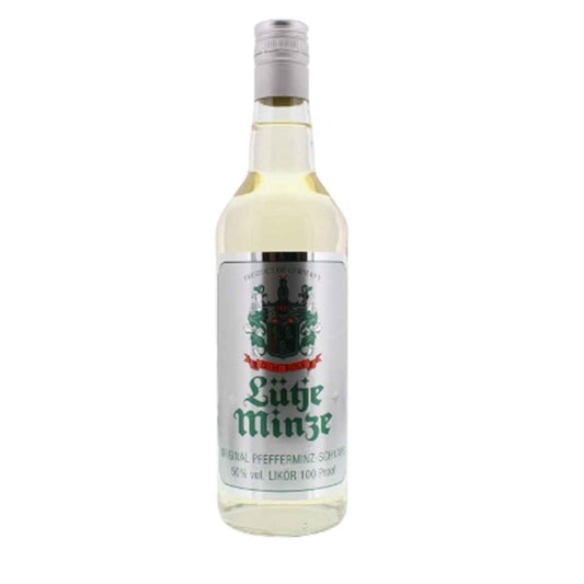 Lütje Minze Pfefferminz-Likör 50% vol. 6 x 700 ml