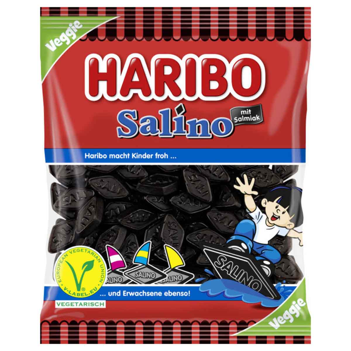 Haribo Salino Lakritz veggie 22 x 175 g
