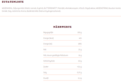 Coppenrath zuckerfreies Feingebäck Bundle (7 Artikel) 1,4 kg