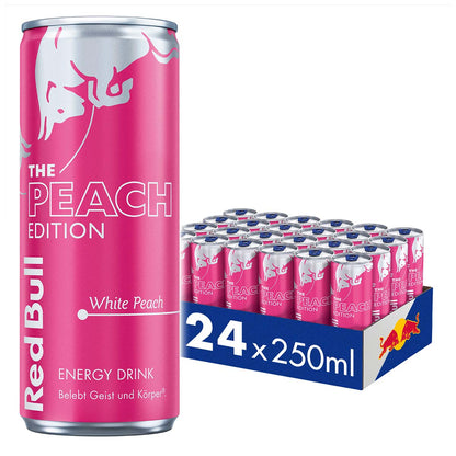 Red Bull Peach Edition White Peach 24 x 250 ml