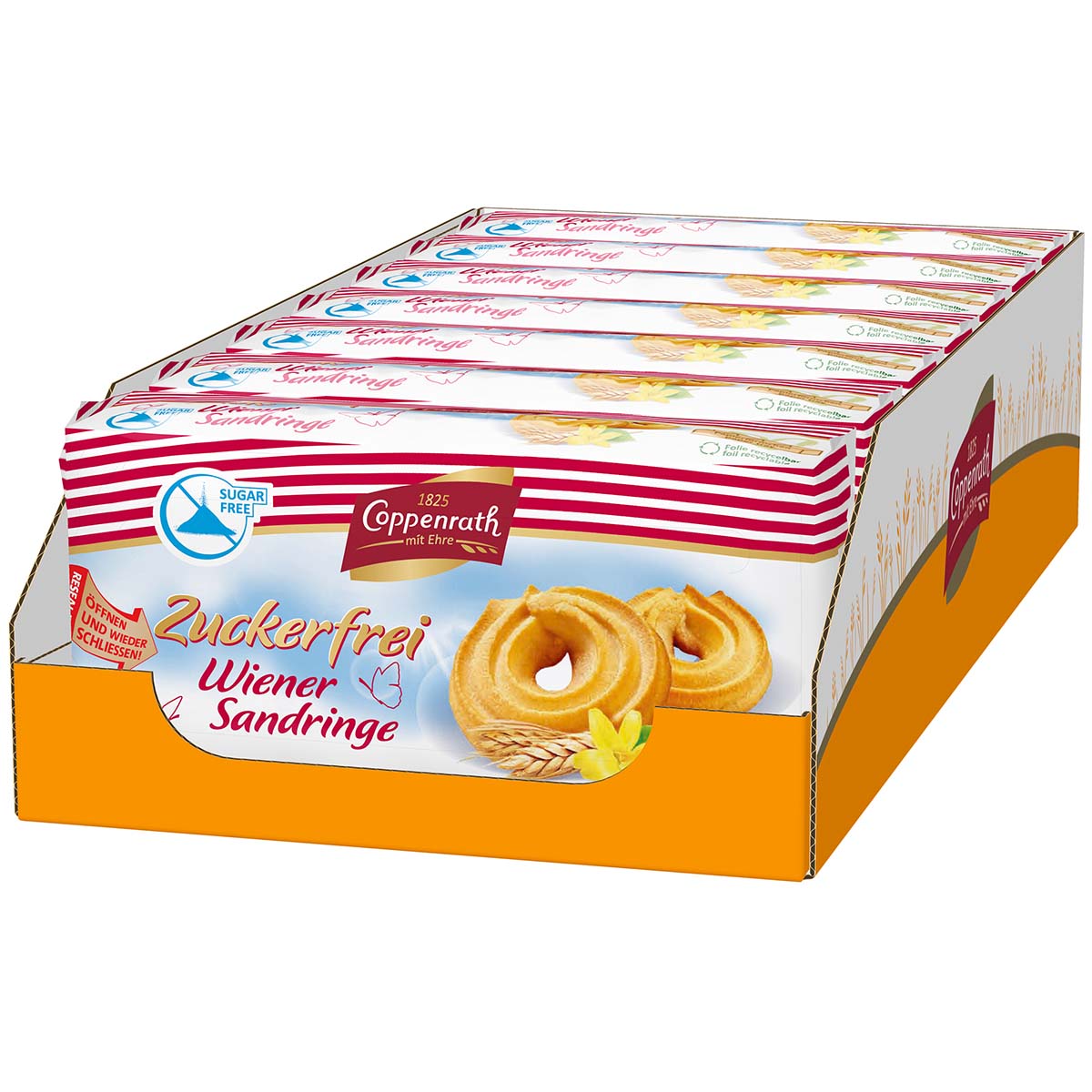 Coppenrath zuckerfrei Wiener Sandringe 200 g