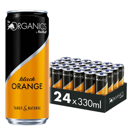 Red Bull Organics Black Orange 24 x 330 ml