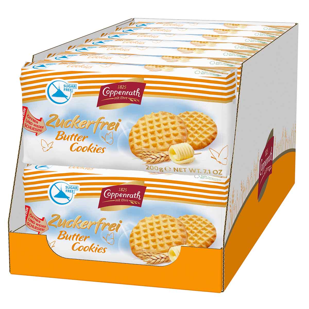 Coppenrath zuckerfrei Butter Cookies 200 g