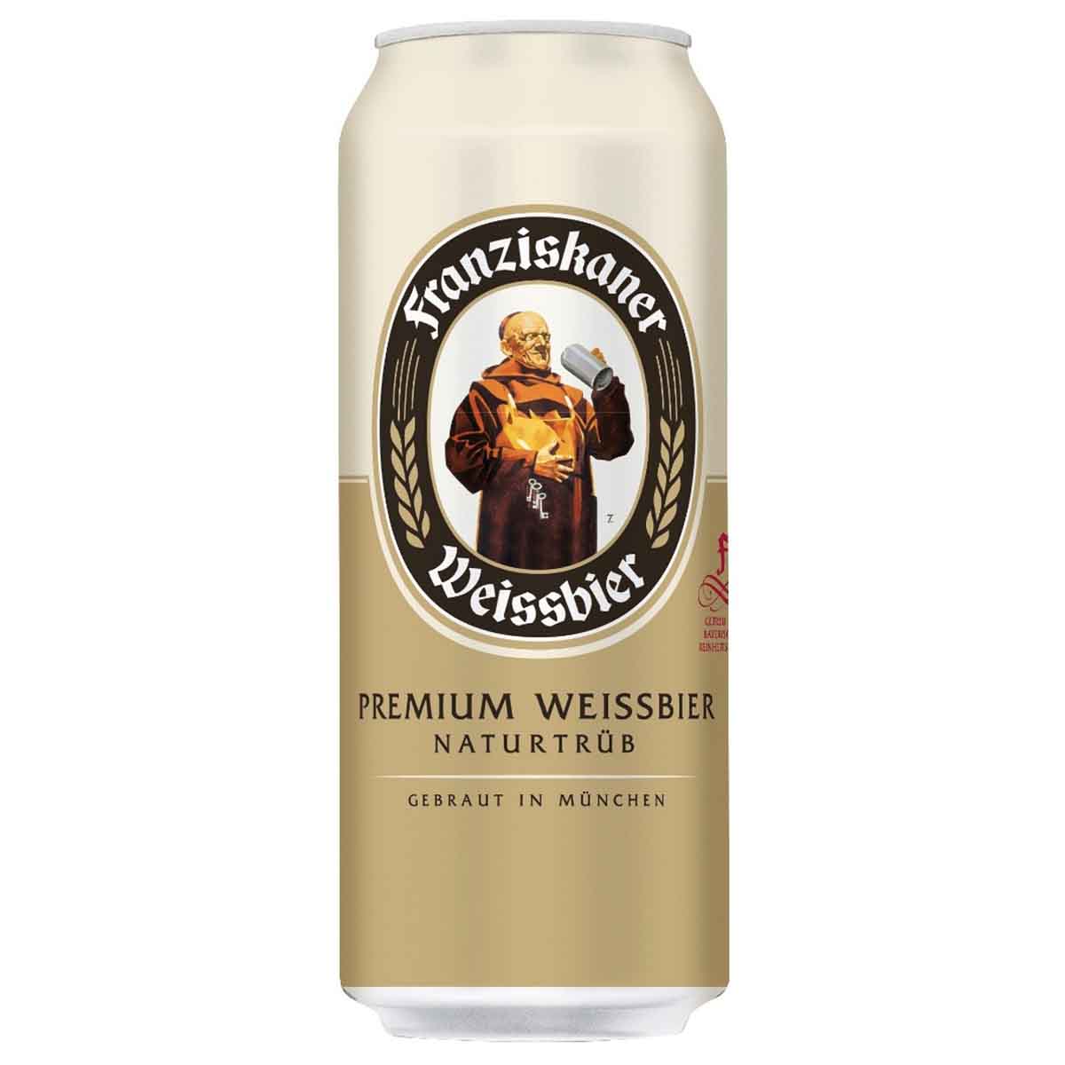 Franziskaner Hefeweizen hell 24 x 500 ml