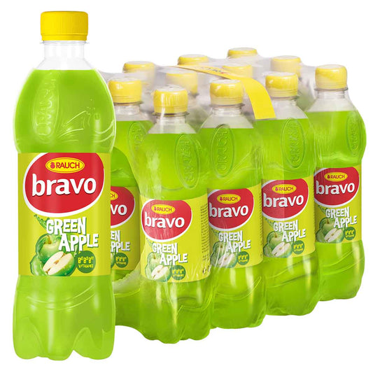 Rauch bravo Green Apple 12 x 500 ml