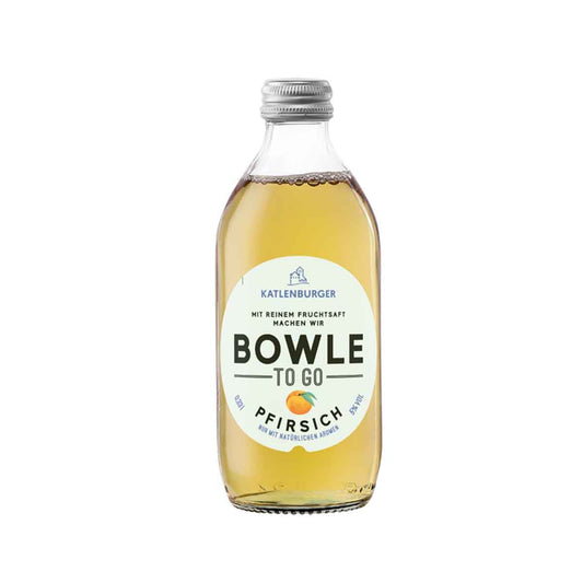 Katlenburger Bowle To Go Pfirsich 5 % 12 x 330 ml