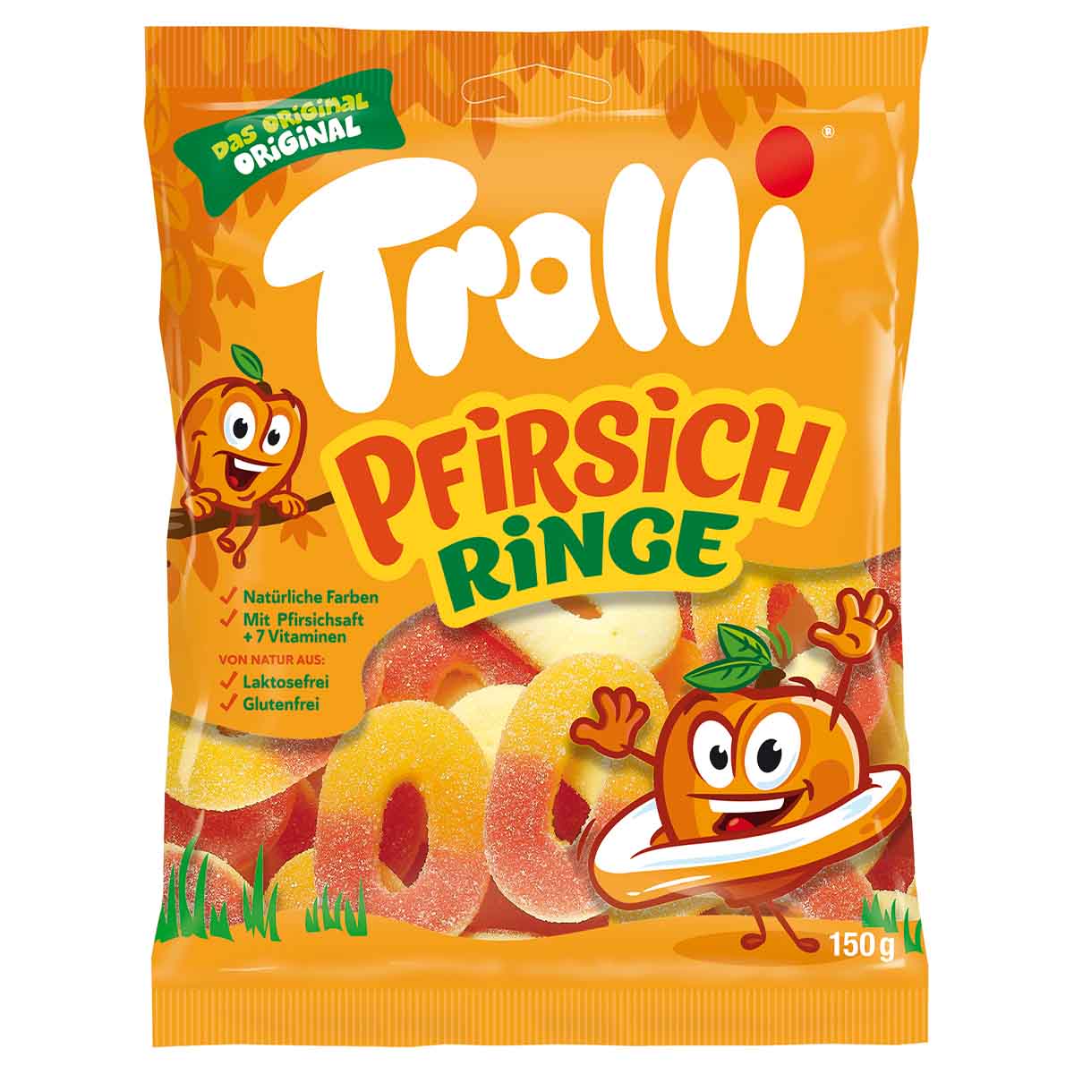 Trolli Pfirsichringe 21 x 150 g