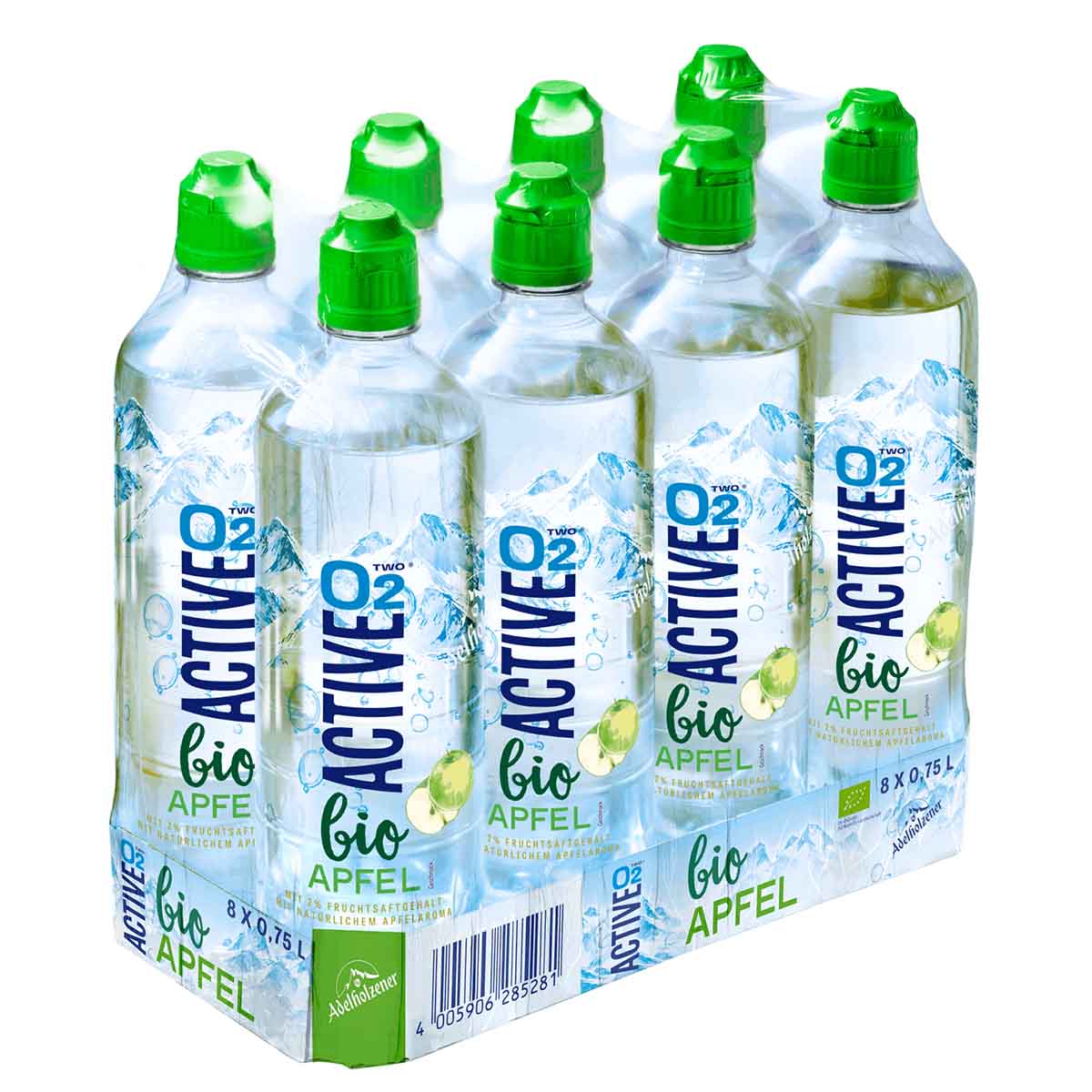 Active O2 bio Apfel 6 x 750 ml
