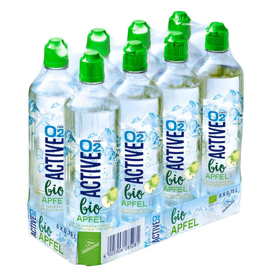 Active O2 bio Apfel 6 x 750 ml