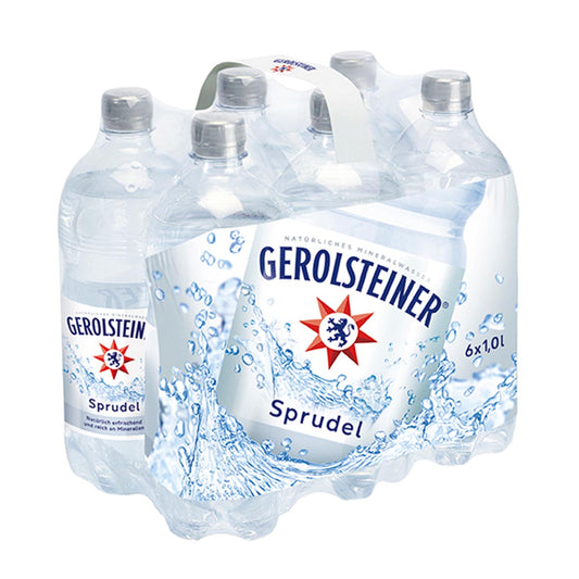 Gerolsteiner Sprudel  6 x 1 l