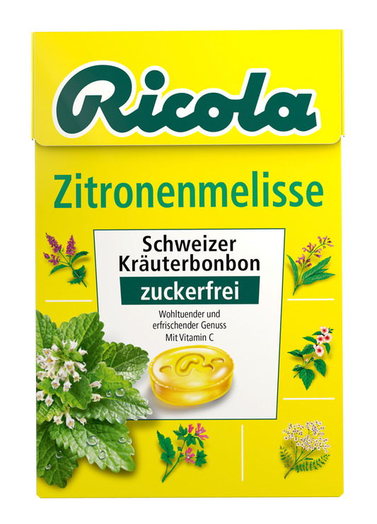 Ricola Zitronenmelisse zuckerfrei 10 x 50 g