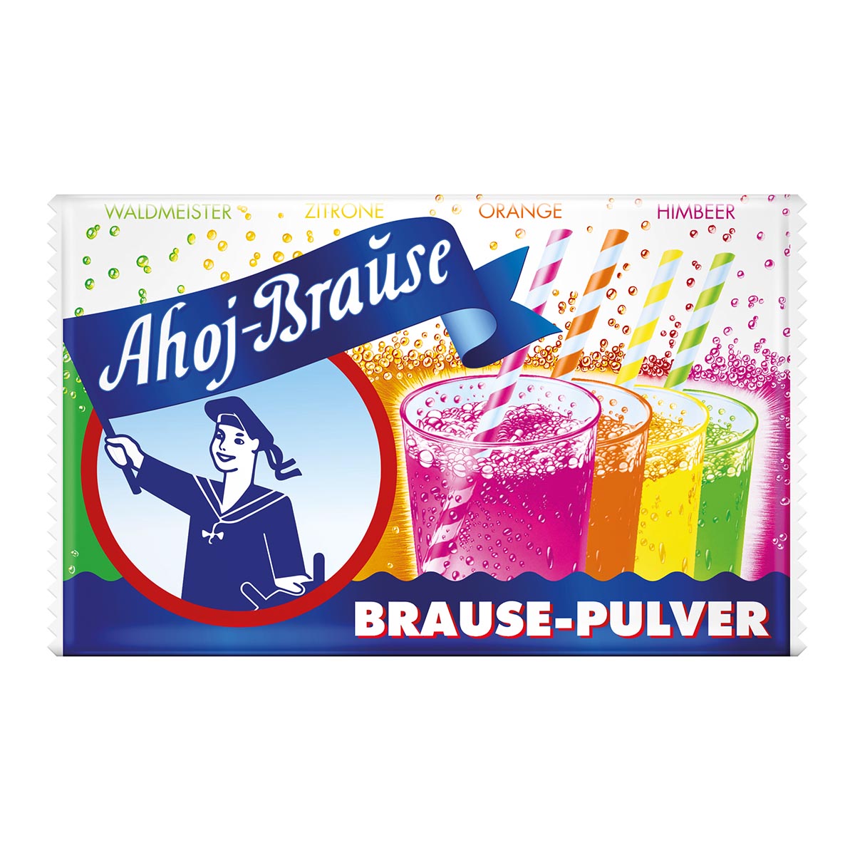 Ahoj Brause Pulver Folienpack 28 x 10 x 5,8 g