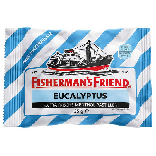 Fisherman's Friend Eucalyptus ohne Zuckerzusatz 24 x 25 g