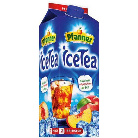 Pfanner Eistee Pfirsich 6 x 2 l