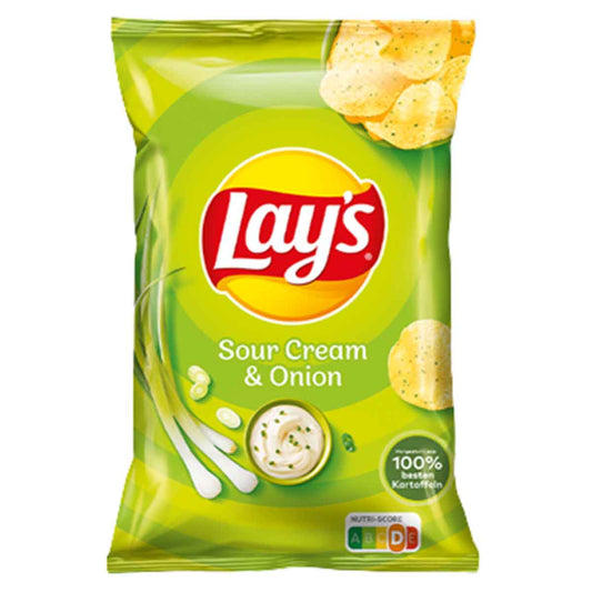 Lay's Chips Sour Cream & Onion 9 x 150 g