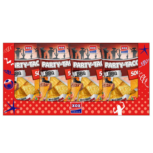 XOX Party Tacos Barbecue 500 g