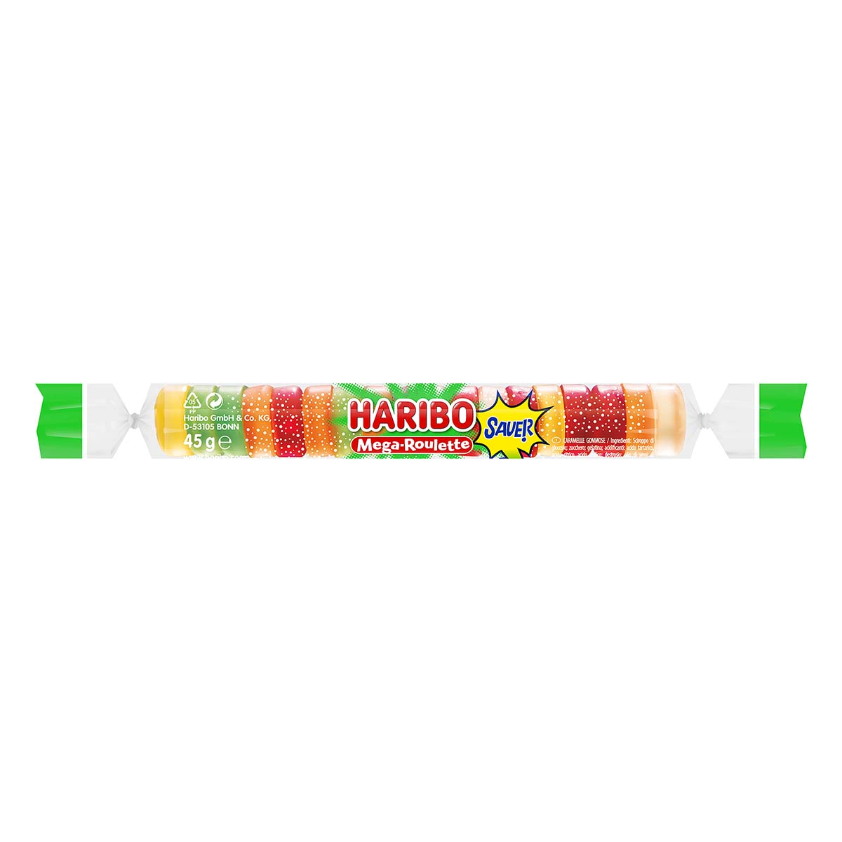 Haribo Mega Roulette sauer 45 g
