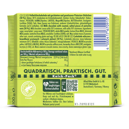 Ritter Sport Nussklasse Pistazie 100 g