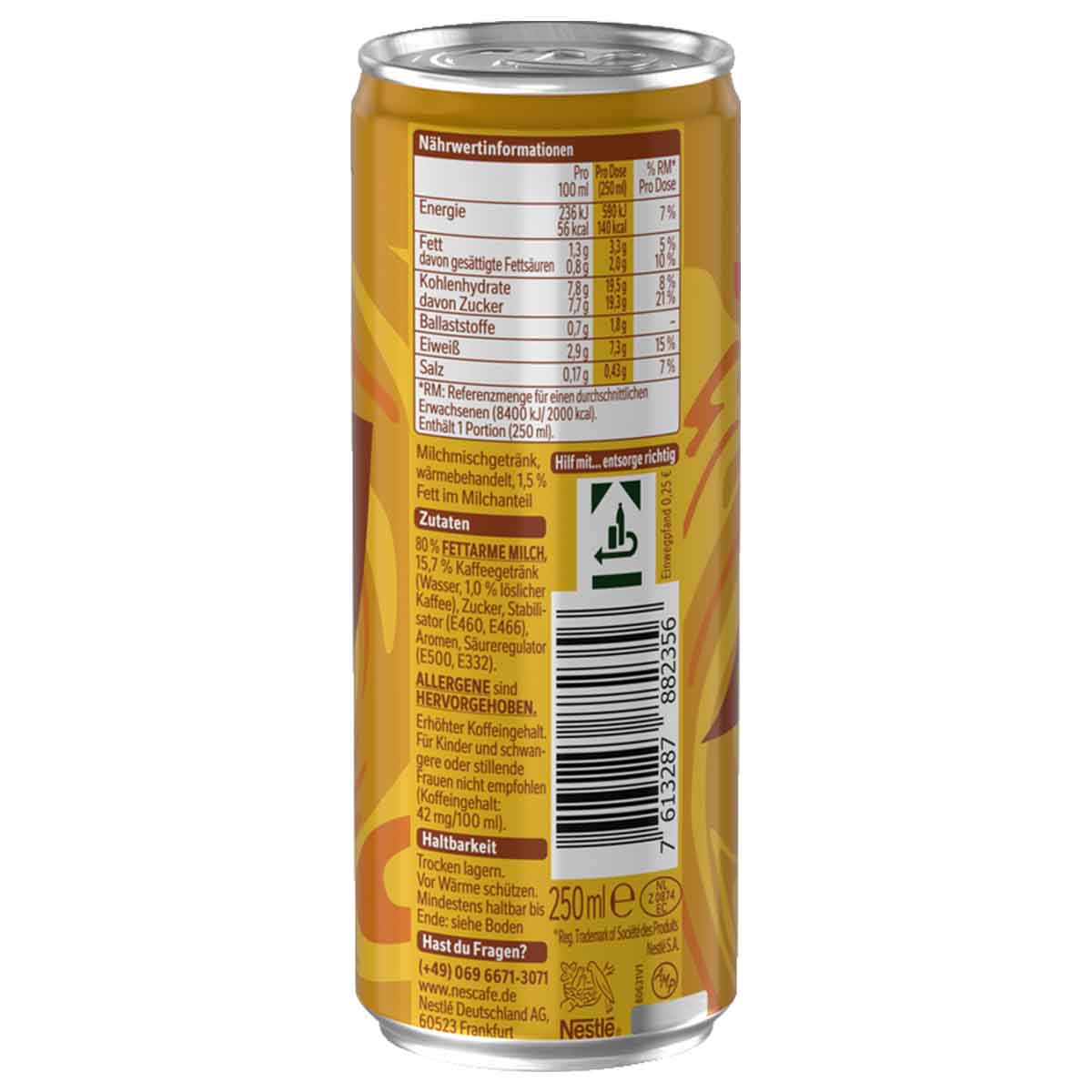 Nescafé Typ Latte Caramel 250 ml