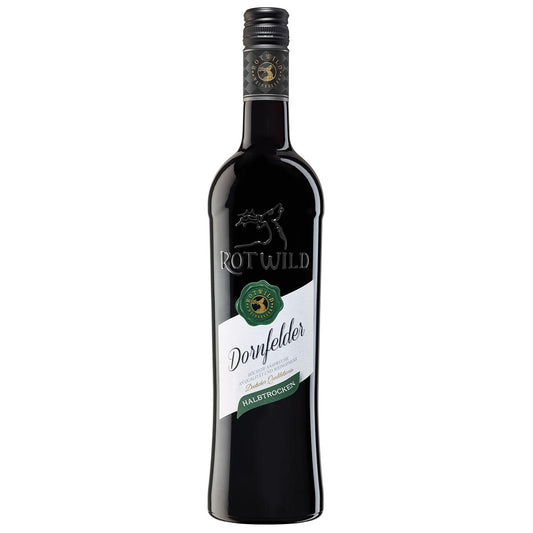 Rotwild Dornfelder QbA rot, halbtrocken 6 x 750 ml