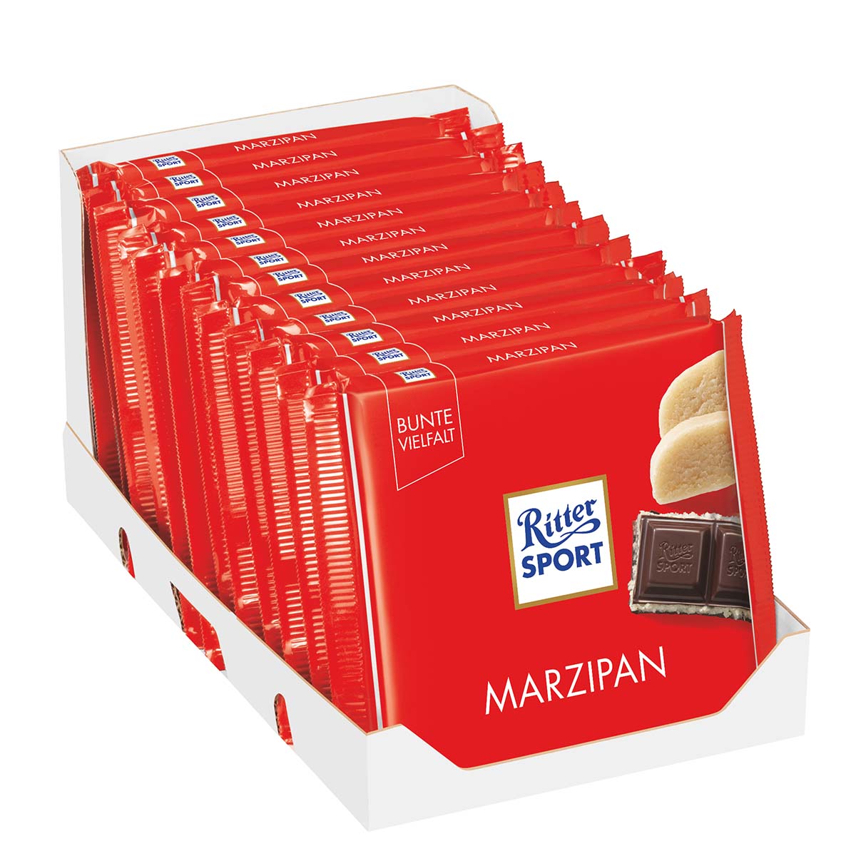 Ritter Sport Vielfalt Marzipan 12 x 100 g
